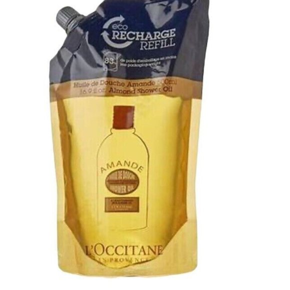 L'Occitane Almond Shower Oil Refill 16.9 fl oz NEW - Picture 1 of 5